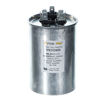 Round Motor Run Capacitor, 40+5 MFD, 440/370V