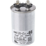 Capacitor, Run Dual, 25/5 MFD, 440V, Round